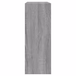 vidaXL Shoe Cabinet with 4 Flip-Drawers Shoe Storage Shelf Shoe Rack Cupboard - grey sonoma, 60 x 21 x 57 cm - Additional view 5