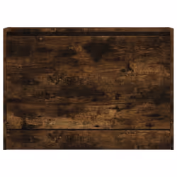 vidaXL Shoe Cabinet Shoe Storage Shelf Shoe Rack Smoked Oak Engineered Wood - Additional view 4