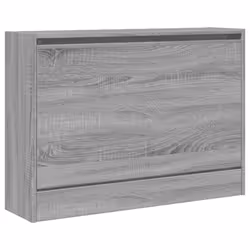 vidaXL Shoe Cabinet Shoe Storage Shelf Shoe Rack Grey Sonoma Engineered Wood
