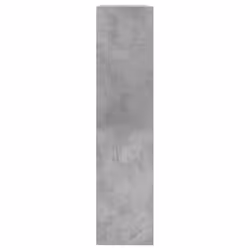 vidaXL Shoe Cabinet with 4 Flip-Drawers Shoe Storage Shelf Shoe Rack Cupboard - concrete grey, 80 x 21 x 87.5 cm - Additional view 5