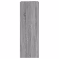 vidaXL Shoe Cabinet with 4 Flip-Drawers Shoe Storage Shelf Shoe Rack Cupboard - grey sonoma, 60 x 34 x 96.5 cm - Additional view 5