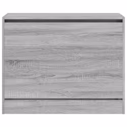 vidaXL Shoe Cabinet with 4 Flip-Drawers Shoe Storage Shelf Shoe Rack Cupboard - grey sonoma, 80 x 34 x 63 cm - Additional view 4