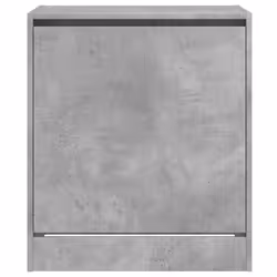 vidaXL Shoe Cabinet with 4 Flip-Drawers Shoe Storage Shelf Shoe Rack Cupboard - concrete grey, 60 x 42 x 69 cm - Additional view 4
