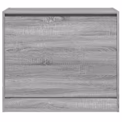 vidaXL Shoe Cabinet with 4 Flip-Drawers Shoe Storage Shelf Shoe Rack Cupboard - grey sonoma, 80 x 42 x 69 cm - Additional view 4