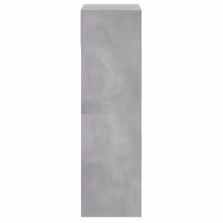 vidaXL Shoe Cabinet with 2 Flip-Drawers Shoe Storage Shelf Shoe Rack Cupboard - concrete grey, 60 x 34 x 116 cm - Additional view 5