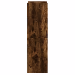 vidaXL Shoe Cabinet with 2 Flip-Drawers Shoe Storage Shelf Shoe Rack Cupboard - smoked oak, 60 x 34 x 116 cm - Additional view 5