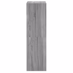 vidaXL Shoe Cabinet with 2 Flip-Drawers Shoe Storage Shelf Shoe Rack Cupboard - grey sonoma, 60 x 34 x 116 cm - Additional view 5