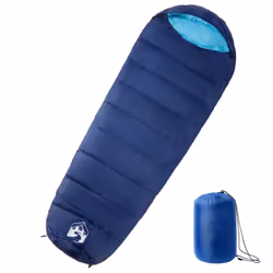 vidaXL Mummy Sleeping Bag for Adults Camping Hiking Sleeping Bag 3 Seasons