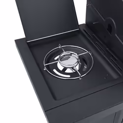 vidaXL Gas BBQ Grill with 5 Burners Gas Barbecue Black Powder-coated Steel - Additional view 6