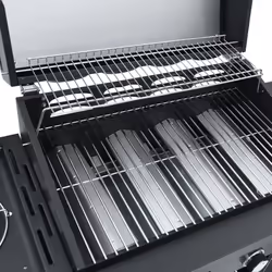 vidaXL Gas BBQ Grill with 5 Burners Gas Barbecue Black Powder-coated Steel - Additional view 7