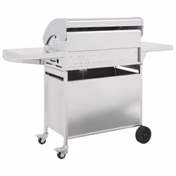 vidaXL Gas BBQ Grill with 7 Burners Gas Barbecue Grill Silver Stainless Steel - Additional view 4