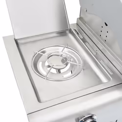 vidaXL Gas BBQ Grill with 7 Burners Gas Barbecue Grill Silver Stainless Steel - Additional view 6