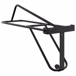 vidaXL Foldable Saddle Rack Wall Mounted Saddle Stand Saddle Holder Black Iron - Additional view 5