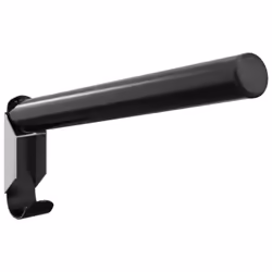 vidaXL Foldable Saddle Rack Wall Mounted Saddle Stand Saddle Holder Black Iron