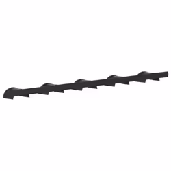 vidaXL Bridle Hanger for 5 Bridles Saddle Rack Wall Saddle Stand Black Iron - Additional view 5