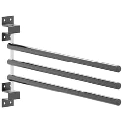 vidaXL Saddle Pad Rack 3 Arms Saddle Pad Holder Saddle Blanket Rack Black Iron