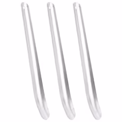 vidaXL Horse Sweat Scrapers Horse Shedder Scrapers 3 pcs Silver Aluminium