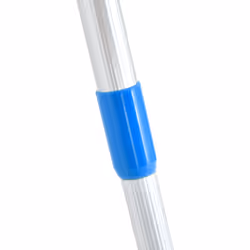 vidaXL Pitchfork Handle Replacement Pitch Fork Handle Telescopic Silver Steel - Additional view 5