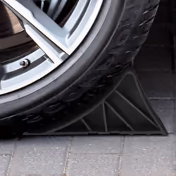 vidaXL Folding Jockey Wheel 60 mm with Wheel Chocks Trailer Caravan Horse Box - 3 pcs - Additional view 10