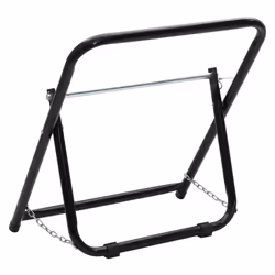 vidaXL Hose Reel Cart Garden Hose Storage 45 kg Black Powder-coated Steel - Additional view 4