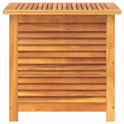 vidaXL Garden Storage Box with Louver Outdoor Storage Box Solid Wood Acacia - Additional view 4