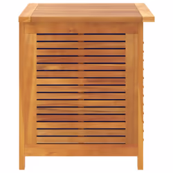 vidaXL Garden Storage Box with Louver Outdoor Storage Box Solid Wood Acacia - Additional view 5