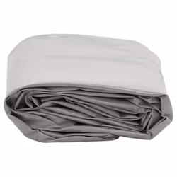 vidaXL Tarpaulin Cover Ground Sheet Outdoor Waterproof Camping Tarp Cover - grey, 1.5 x 2 m