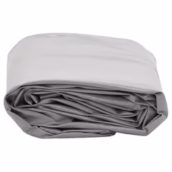 vidaXL Tarpaulin Cover Ground Sheet Outdoor Waterproof Camping Tarp Cover - grey, 5 x 5 m - Additional view 2