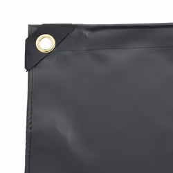 vidaXL Tarpaulin Cover Ground Sheet Outdoor Waterproof Camping Tarp Cover - black, 1 x 2.5 m - Additional view 5