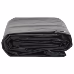 vidaXL Tarpaulin Cover Ground Sheet Outdoor Waterproof Camping Tarp Cover - black, 1.5 x 2 m