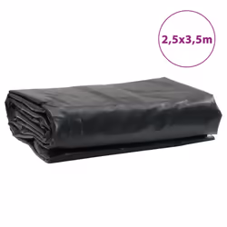vidaXL Tarpaulin Cover Ground Sheet Outdoor Waterproof Camping Tarp Cover - anthracite, 2.5 x 3.5 m