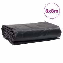 vidaXL Tarpaulin Cover Ground Sheet Outdoor Waterproof Camping Tarp Cover - anthracite, 6 x 8 m - Additional view 8