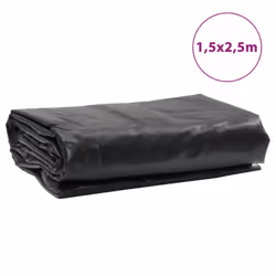 vidaXL Tarpaulin Ground Sheet Waterproof Camping Tarp Anthracite 600 g/mÂ² - Additional view 3