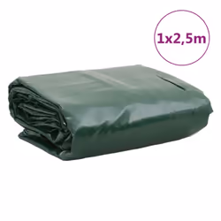 vidaXL Tarpaulin Cover Ground Sheet Waterproof Camping Tarp Green 650 g/mÂ² - Additional view 3