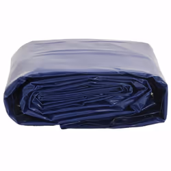 vidaXL Tarpaulin Cover Ground Sheet Waterproof Camping Tarp Blue 650 g/mÂ² - Additional view 2