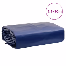 vidaXL Tarpaulin Cover Ground Sheet Waterproof Camping Tarp Blue 600 g/mÂ² - Additional view 8