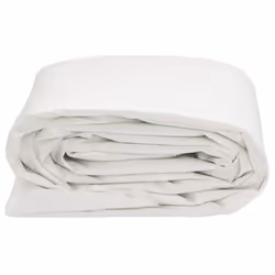 vidaXL Tarpaulin Cover Ground Sheet Waterproof Camping Tarp White 650 g/mÂ² - Additional view 2