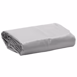 vidaXL Tarpaulin Ground Sheet Waterproof Camping Tarp Cover Grey 650 g/mÂ²