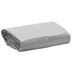 vidaXL Tarpaulin Ground Sheet Waterproof Camping Tarp Cover Grey 650 g/mÂ²
