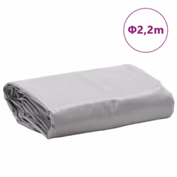 vidaXL Tarpaulin Ground Sheet Waterproof Camping Tarp Cover Grey 650 g/mÂ²
