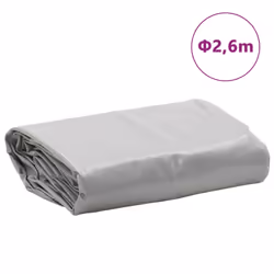 vidaXL Tarpaulin Ground Sheet Waterproof Camping Tarp Cover Grey 650 g/mÂ²