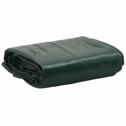 vidaXL Tarpaulin Cover Ground Sheet Outdoor Waterproof Camping Tarp Cover - green, 2.6 m