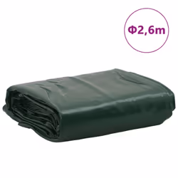 vidaXL Tarpaulin Cover Ground Sheet Outdoor Waterproof Camping Tarp Cover - green, 2.6 m