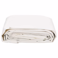 vidaXL Tarpaulin Cover Ground Sheet Waterproof Camping Tarp White 650 g/mÂ² - Additional view 2