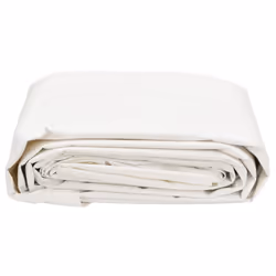 vidaXL Tarpaulin Cover Ground Sheet Outdoor Waterproof Camping Tarp Cover - white, 2.8 m