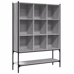 VidaXL 3214332, Grey, Oak, Steel, Wood, 1020 mm, 300 mm, 1415 mm