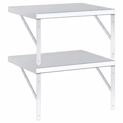 VidaXL 3214502 shelve Stainless steel Silver - Additional view 7