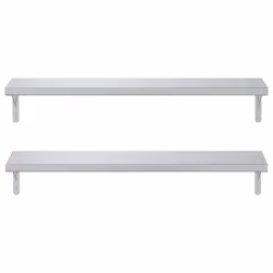 VidaXL 3214504 shelve Stainless steel Silver - Additional view 5