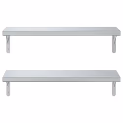 VidaXL 3214507 shelve Stainless steel Silver - Additional view 5