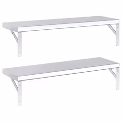 VidaXL 3214507 shelve Stainless steel Silver - Additional view 7